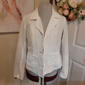 KUT FROM THE KLOTH Eyelet blazer XL